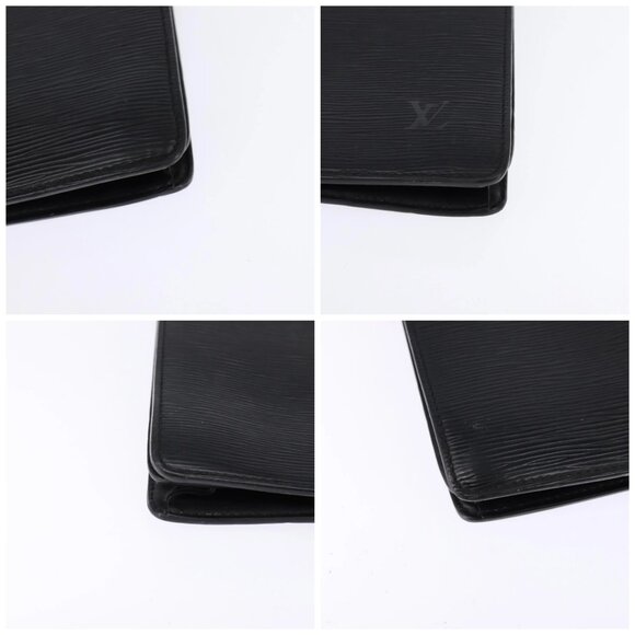 LOUIS VUITTON Epi Serviette Conseiller Business Bag Black M54422 LV Auth BA5667 - Picture 14 of 16